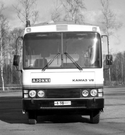 Автомобиль КАМАЗ-Ajokki специальной службы крови для плазма-цитафереза